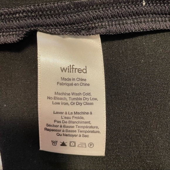 Aritzia Wilfred Dark Grey speckled Skirt size S - Picture 11 of 12